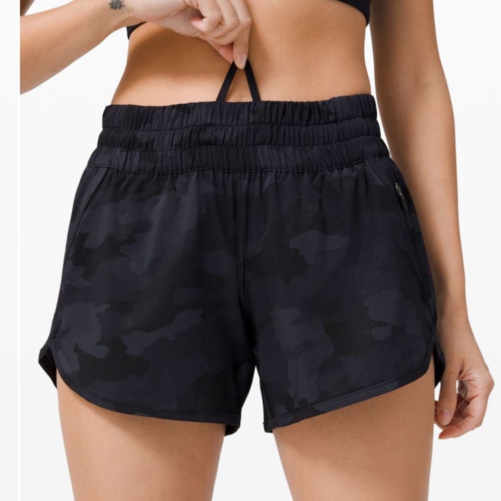 Lululemon Tracker V Camo Shorts